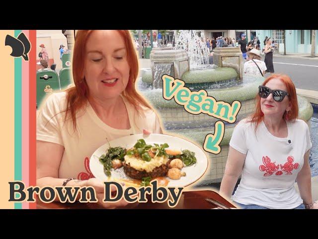 Trying VEGAN Shepherd's Pie at Disney's Hollywood Brown Derby!