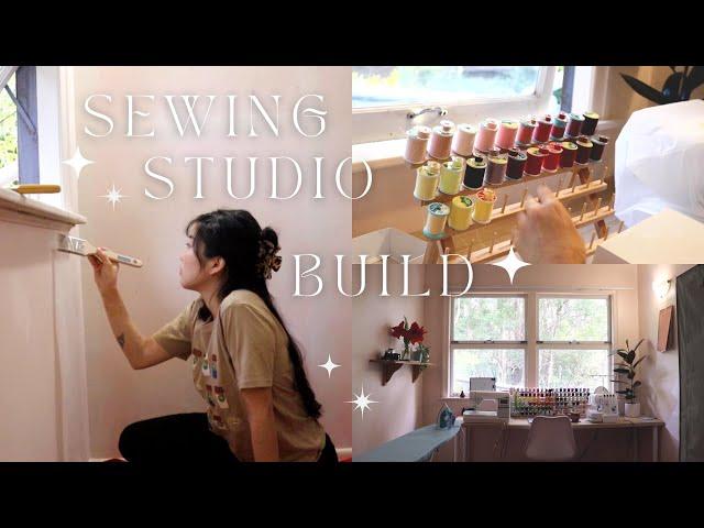 Building my new sewing studio! | small business vlog (Jul ~ Oct 2022)