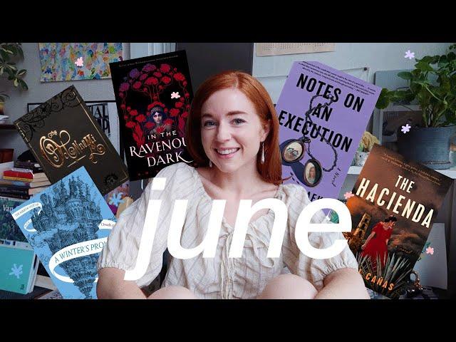 what i read in june | getting out of a reading slump, new series, favorite books, haunted houses