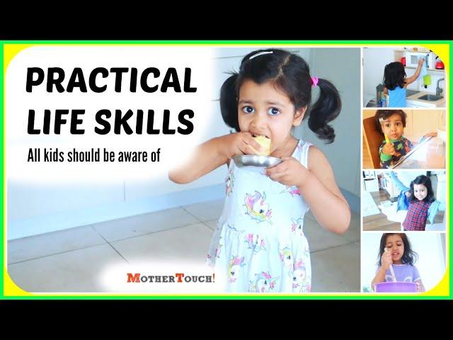 PRACTICAL LIFE Skills and Activities for Kids ( 3-4-5 year old ) |  Skills and Milestones