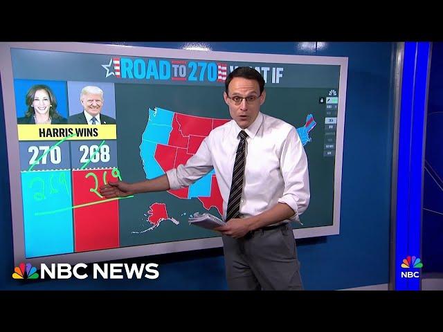 Steve Kornacki explains how one district in Nebraska could decide the election