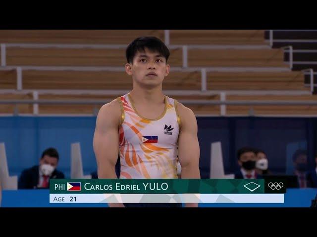 Carlos Yulo Floor Exercise Tokyo Olympics