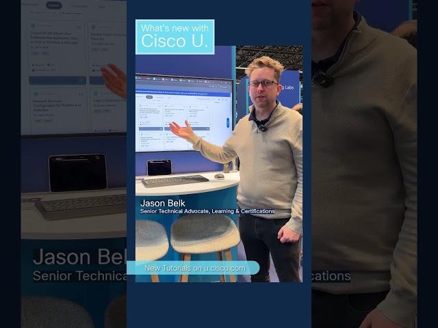 Free Tutorials | What's new with Cisco U.