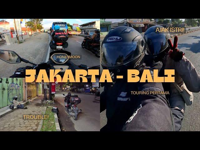 Honeymoon Touring Motor Jakarta - Bali #1 | PERTAMA KALI PANTURAAN BARENG ISTRI! Semarang Situbondo