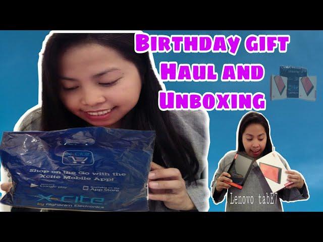 Chill!!! Birthday Gift Unboxing and Review | Lenovo Tab E7