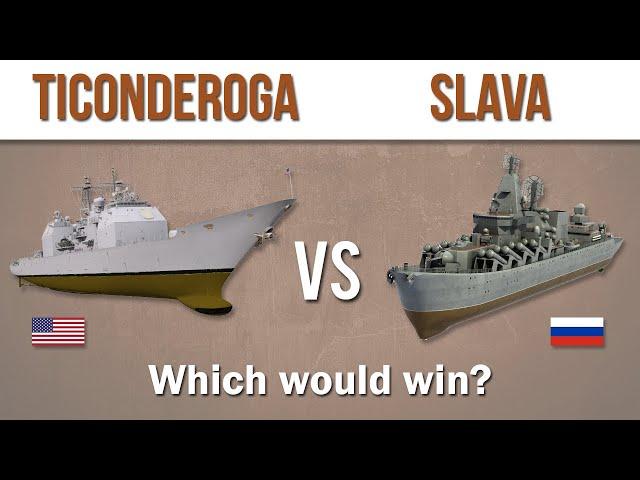 US Navy Cruisers vs Russia’s Navy Cruisers