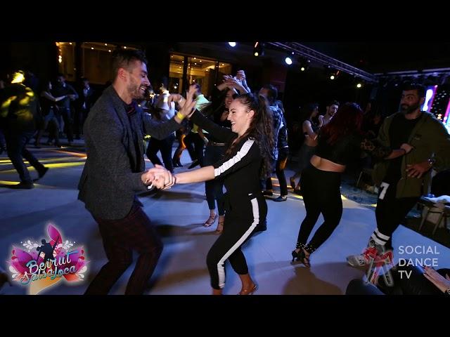 Panagiotis Aglamisis &  Yaiza Melero - Salsa social dancing | Beirut Salsa Loca 2018