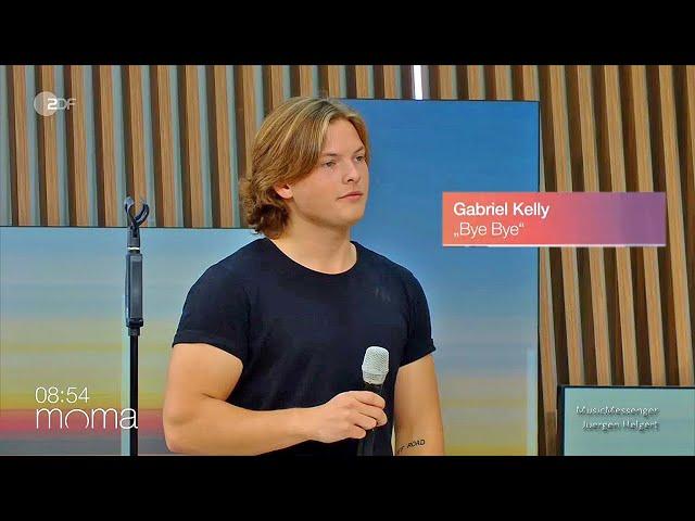 Gabriel Kelly - Bye, Bye - (.."Genau! Ich hab die Kelly Fresse" :-) :-) ) | ZDF moma, 08.08.2023