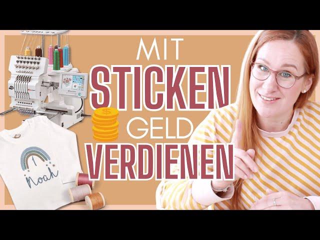 Business mit STICKEN? JA!! Welche Stickmaschine brauche ich? welchen Großhändler? Tips & Erfahrung