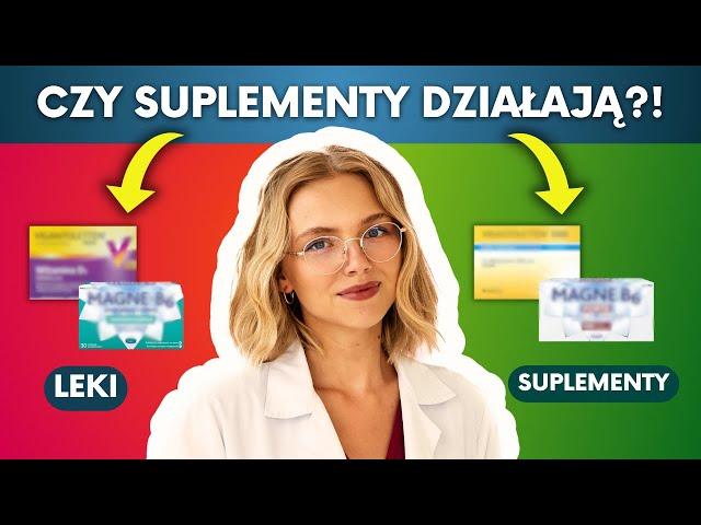 FARMACEUTKA wyjaśnia: LEKI, SUPLEMENTY DIETY, WYROBY MEDYCZNE. Czy suplementy działają?!