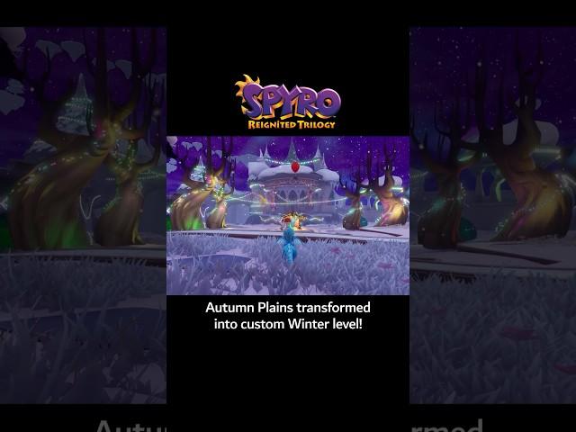 Autumn Plains transformed into Winter Plains in Spyro Reignited Trilogy! | #Spyro