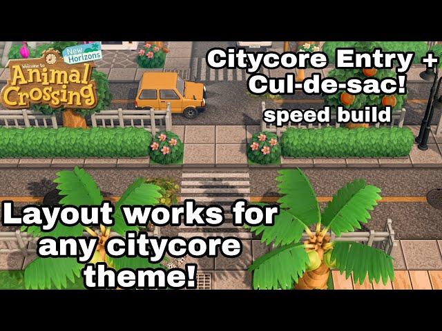 CITYCORE/URBAN TROPICAL ENTRY W/ TRANSITIONS/DECOR IDEAS AND MORE//ANIMAL CROSSING:NEW HORIZONS