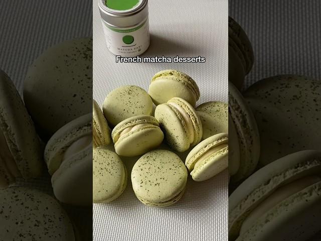 French matcha desserts | fun dessert recipes to try!