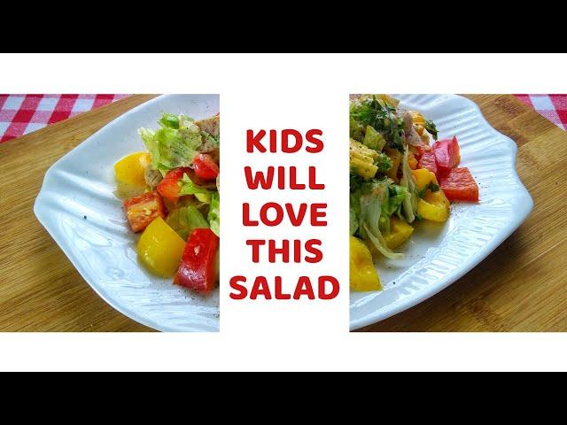 Healthy Salad Recipe | How to make easy salad |  Pet Puja Food and Travel