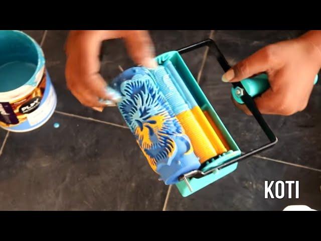 How to use - patterned paint rollers.tools standard applicator