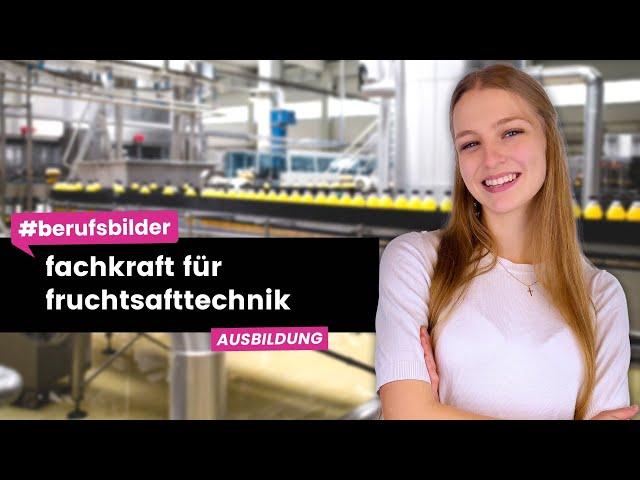 Fachkraft für Fruchtsafttechnik - Ausbildungsberufe erklärt