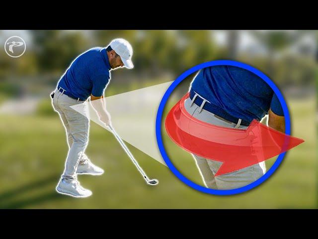 The TRUE Way To Rotate In The Downswing!