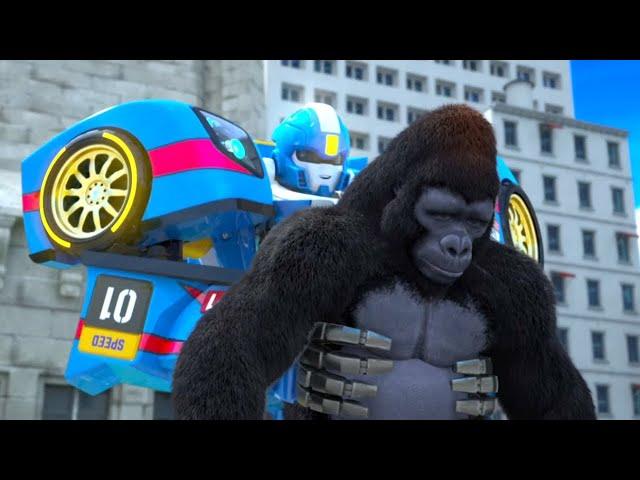 Gorilla Getaway | Tobot Galaxy Detective Season 1  | Tobot Galaxy English | Full Episodes