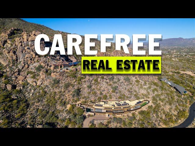 Carefree Arizona Real Estate Aerial Drone Footage