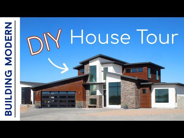 House Tour REVEAL! | Ep. 14 Building Modern on a Budget
