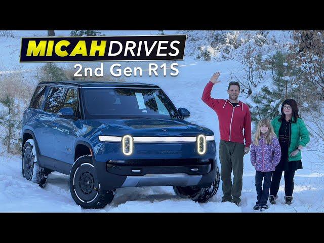 2025 Rivian R1S Review | 3-Row Electric Family SUV