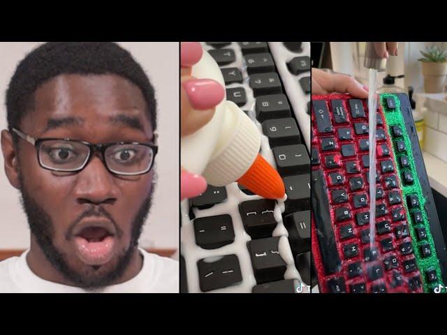 Reacting to INSANE Keyboard Tiktoks...