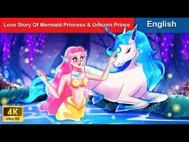 LOVE STORY of Mermaid Princess ️ MERMAID vs UNICORN Love Story  WOA Fairy Tales in English