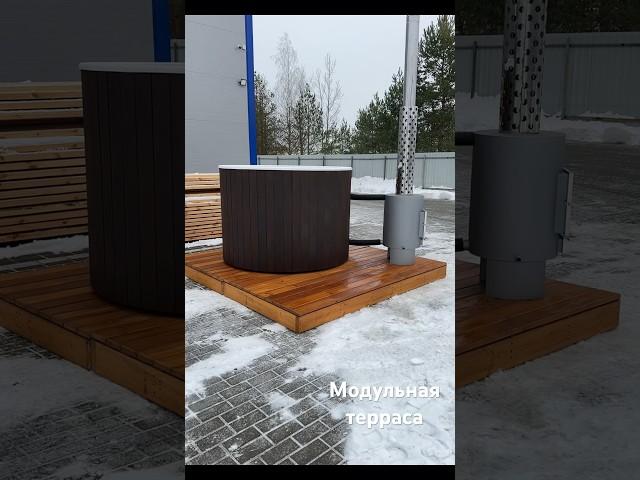 Функциональное и практичное решение для вашего участка  #polarspa #hottub #hottubminsk #hottubmoscow