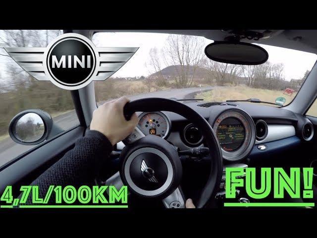 MINI Cooper D (R56) 2007 POV Test Drive + Acceleration 0-200 km/h