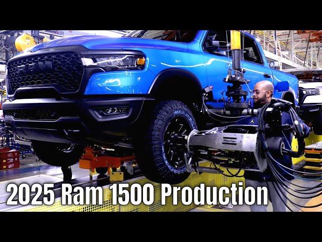 2025 Ram 1500 Production at the Sterling Heights Assembly Plant