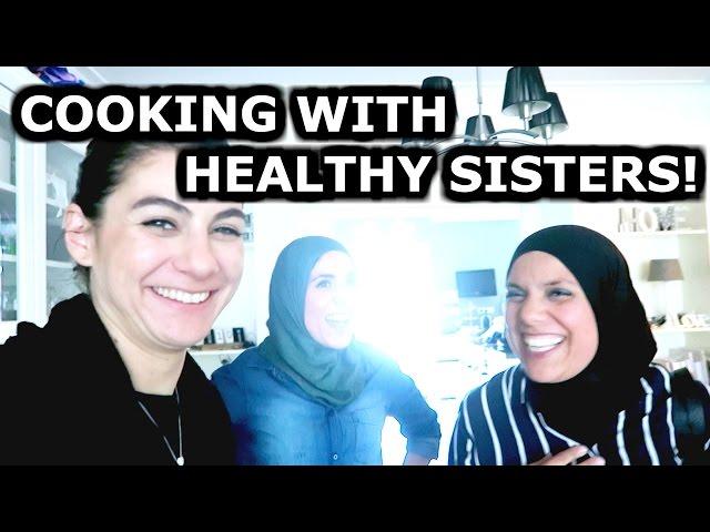 COOKING HEALTHY MOROCCAN FOOD WITH HEALTHY SISTERS! - TRAVEL VLOG 310 HELMOND | ENTERPRISEME TV