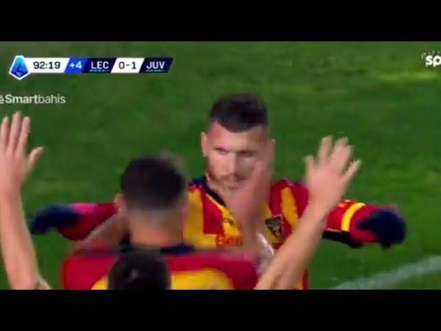 Gol di Ante Rebic oggi, Lecce vs Juventus (1-1), tutti i gol/risultati e highlights estesi-2024