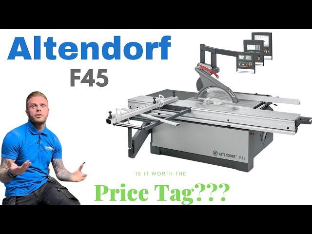 Altendorf F45 Panel saw - is it as AMAZING as they say???