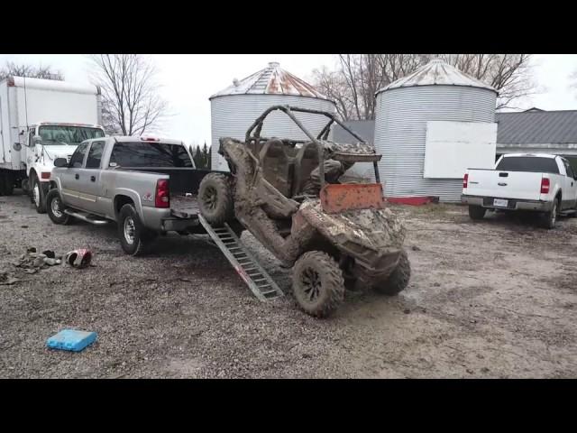 HOW TO LOAD A RZR 900 INTO THE BACK OF A PICKUP