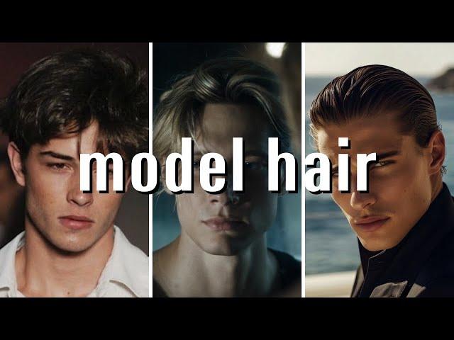 full male model hairstyle tutorial [no bs guide]