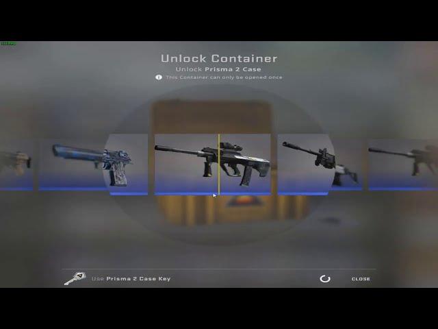 i Opened a skin with 0.06% odds + sick glock ace