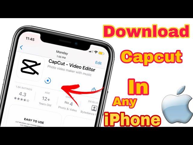 How to download CapCut in iPhone | iOS mai CapCut app kaise download kare | in Hindi |CapCut for ios