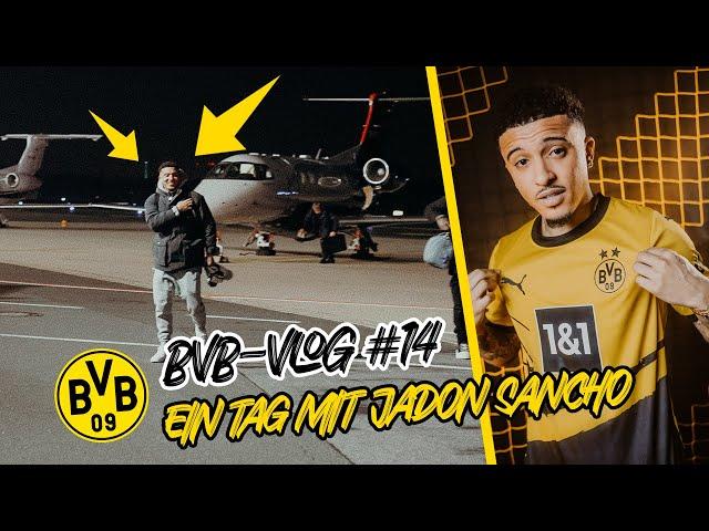 BVB-VLOG: Sancho is back! The first 24 hours with Jadon Sancho in Dortmund - exclusive! | #14