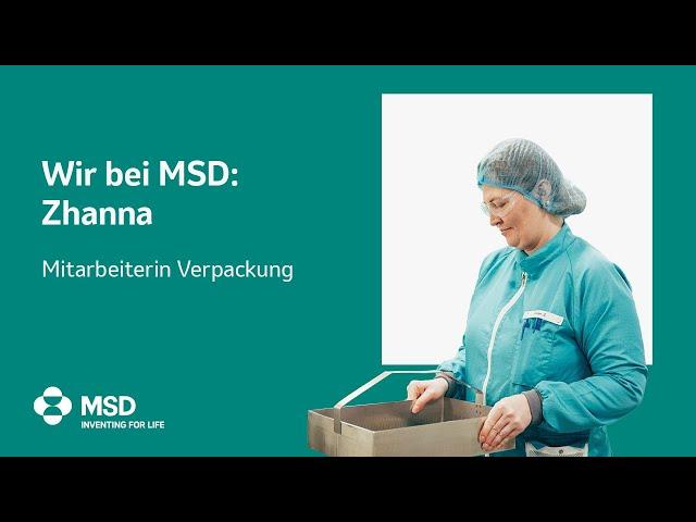 Zhanna bei MSD: „Ich packe gerne mit an.“