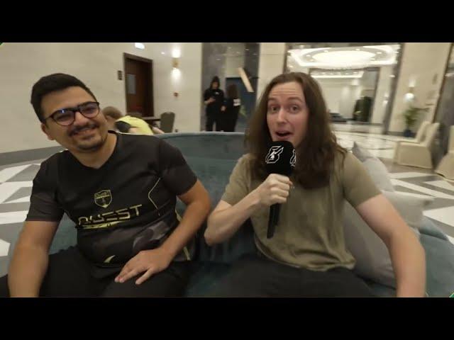 Jenkins and Omar are talking about Ammar| Riyadh Master Interview with OmaR and No!ob