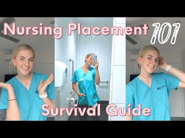 1ST YEAR NURSING - PLACEMENT SURVIVAL GUIDE!