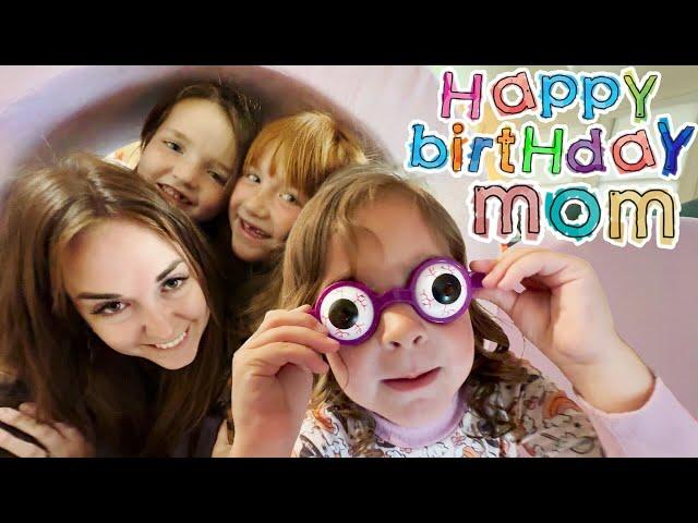 JENNY's SURPRiSE BiRTHDAY!!  Family Party in a Fort and Disneyland stories with Adley Niko & Navey