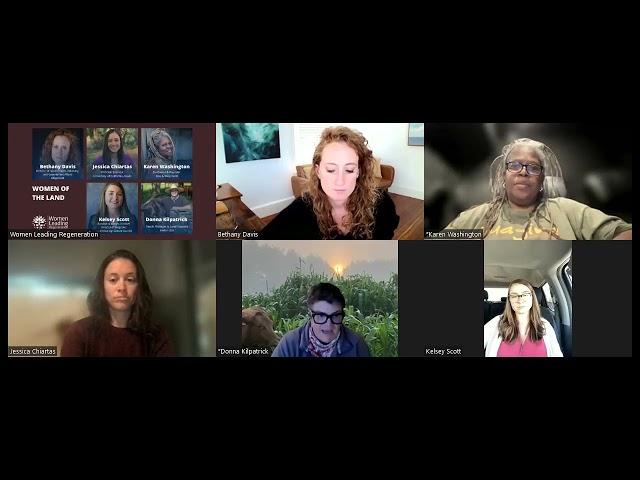 Women Leading Regeneration 2022 -   Women of the Land Panel