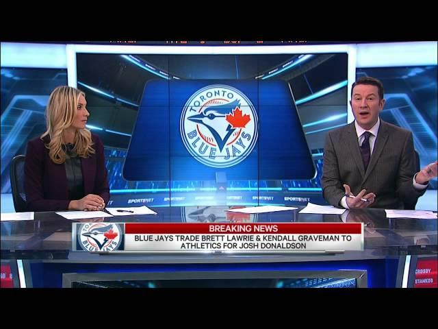 Blue Jays trade Lawrie, get Donaldson from A's