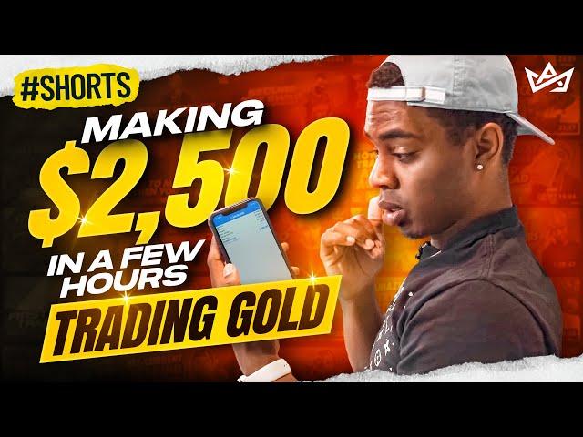 What To Do When You’re Up $2500 Trading Forex Live… #shorts