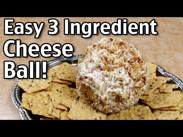 3 Ingredient Cheese Ball Recipe