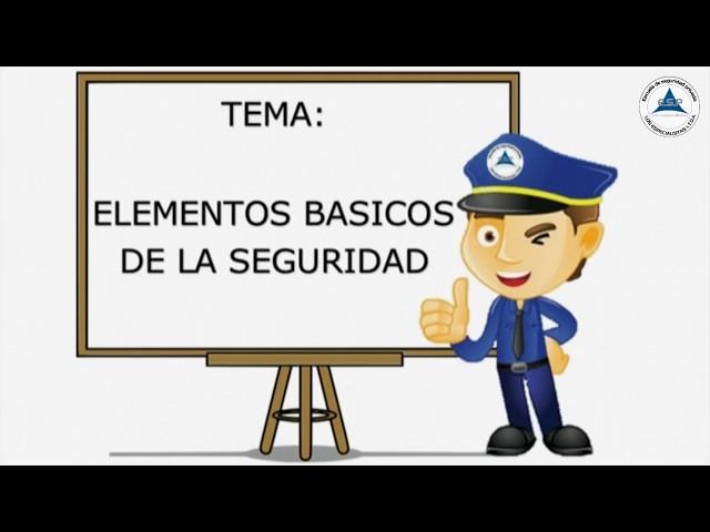 Curso virtual ESP - Elementos básicos de la seguridad