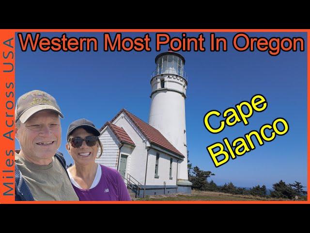 Western Most Point In Oregon - Cape Blanco State Park