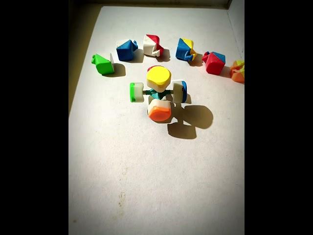 Solving cube in 4sec  | Stop motion animation  | #carxstreet #cube #trending #viral  | Dark side