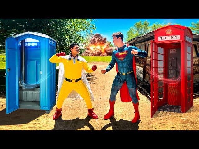 Juan Punch Man vs Superman | David Lopez